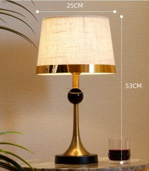 den ban decor phong ngu de tab dau giuong trang tri hien dai don gian bac au led dtt nt2 3