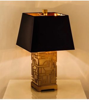 den ban khach san trang tri phong ngu phong cach co dien chau au led e27 chup vai cao cap dtt ks2 2