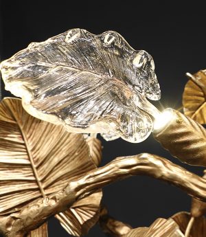 den tha pha le la ma dong led cao cap trang tri ban an phong cach co dien chau au dtt pl8896 2