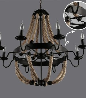den chum tha tran day thung gai vintage led e148 cao cap trang tri phong khach kieu dang bac au co dien d90cm dtt dc1493 4