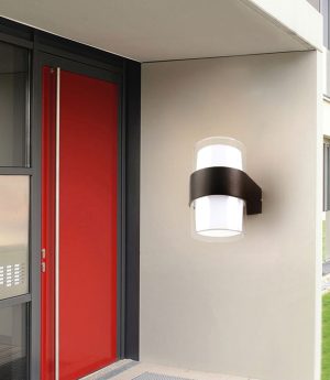 den tuong ngoai troi hien dai led 12w tru tron kinh nhua trong chong nuoc ip65 cao cap dtt eb1tr 3