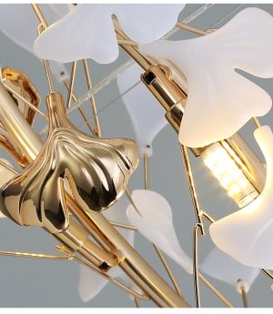 den chum tha tran hinh canh hoa acrylic led g4 cao cap chieu sang trang tri phong an phong khach phong ngu phong cach bac au hien dai d60cm 80cm 100cm dtt dc0140 2