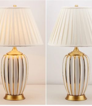 den-ban-dau-giuong-led-e27-trang-tri-kieu-dang-nordic-bac-au-hien-dai-chup-vai-hoa-tiet-cao-cap-dtt-db-yn8515-1