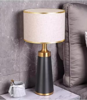 den ngu dau giuong led e27 trang tri kieu dang nordic bac au hien dai chup vai cao cap dtt db yn6125 4