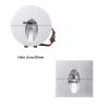 Đèn LED chân cầu thang trong nhà 3w mặt vuông chiếu hắt trang trí hiện đại DTT-CT06V - Ảnh 3