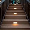Đèn LED gắn chân bậc cầu thang ngoài trời 3w 5w hắt sáng lối đi hiện đại chống nước ip65 cao cấp DTT-CT03 - Ảnh 3
