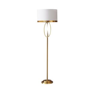 Alternative view of Đèn đứng sàn nội thất hiện đại mạ vàng chiếu sáng LED E27 trang trí phong cách Bắc Âu 1,65m cao cấp DTT-DC30