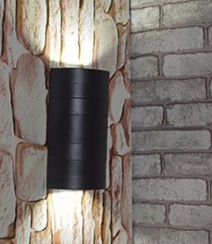 den hat 2 dau gan tuong hien dai trang tri trong nha ngoai troi chong nuoc ip65 vo nhom cao cap 6w dtt 8132 7