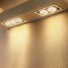 Đèn LED âm trần chiếu điểm dạng hộp đôi spotlight chỉnh góc chiếu cao cấp lỗ khoét 120x250mm DTT-ACOB003 - Ảnh 3