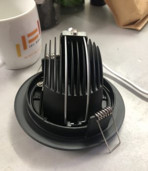 den led am tran chieu diem spotlight xoay 350 do cao cap phi 110mm 12w chip cob dtt acob004 2