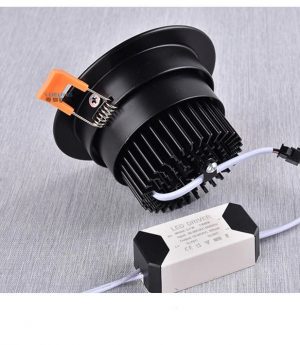 den led am tran downlight chinh goc 45 do chieu toa trang tri noi that hien dai 7w 10w 12w lo khoet 90mm cao cap dtt acobw01 10