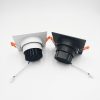 Đèn LED âm trần downlight vuông 7w 10w 12w chỉnh xoay 36 độ cao cấp lỗ khoét 90mm DTT-ACOB07W02 - Ảnh 2
