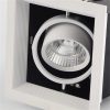 Đèn LED âm trần spotlight tán quang hộp vuông chỉnh hướng 45 độ chiếu rọi cao cấp phi 120mm DTT-ACOBW003 - Ảnh 2