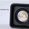 Đèn LED hộp nổi vuông ốp trần xoay chỉnh 7w 12w cao cấp trang trí hiện đại H100mm DTT-0BV03 - Ảnh 2