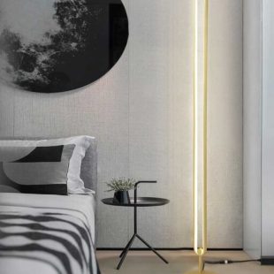Alternative view of Đèn LED đứng sàn đầu giường phòng ngủ cao 1m35 dimmer điều chỉnh đổi 3 màu ánh sáng cao cấp DTT-ĐC02S