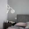 Đèn LED gắn đầu giường đọc sách trang trí phòng ngủ 3w ánh sáng vàng 3000k cao cấp DTT-DS02 - Ảnh 2