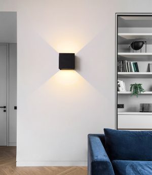 den led hat tuong 2 dau 10w vuong trang tri ngoai troi chong nuoc ip65 cao cap dtt dt01v 9