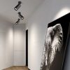 Đèn LED ốp trần nổi xoay 360 độ spotlight tán quang 7w 12w GU10 siêu sáng trang trí cao cấp DTT-TQ02 - Ảnh 2