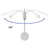 Đèn LED spotlight gắn tường đầu giường đọc sách xoay chỉnh cao cấp góc chiếu 30 độ trang trí hiện đại DTT-DS01 - Ảnh 2