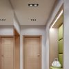Đèn LED vuông đôi downlight gắn âm trần xoay chiếu góc 45 độ cao cấp phi 90x200mm DTT-ACOB14 - Ảnh 3
