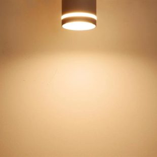 Alternative view of Đèn ống bơ gắn trần nổi LED COB 10W cao cấp chiếu điểm trang trí hiện đại vỏ nhiều màu DTT-0B-COLOR