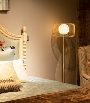 den san dung goc tuong hien dai ma vang trang tri phong khach phong ngu led e14 cao 15m cao cap dtt dc28 8