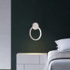 Đèn thả treo trần hiện đại LED chiếu sáng trang trí nội thất đổi màu ánh sáng 3000k 6500k vỏ đen vỏ trắng cao cấp DTT-DG01F - Ảnh 3