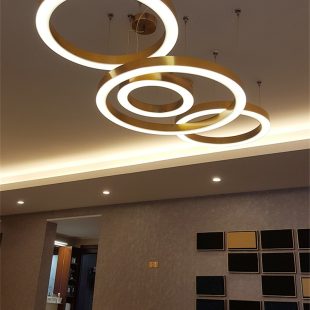 Alternative view of Đèn trần LED treo thả hiện đại chiếu sáng trang trí nội thất khách sạn chung cư cao cấp DTT-DCL01