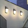 Đèn tường ngoài trời LED 12W kính đục chống nước cao cấp trang trí sân vườn hiện đại DTT-DT6809 - Ảnh 3