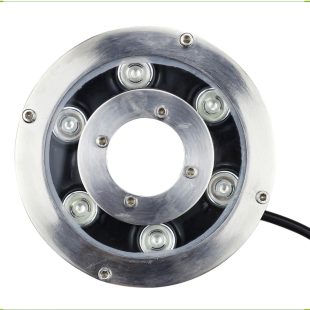 Alternative view of Đèn âm dưới nước LED bể bơi vòi phun AC24V đổi màu RGB 6w 9w 12w 18w 24w ip68 cao cấp DTT-DKBX4