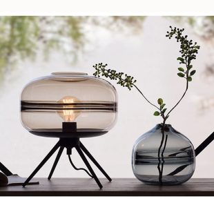 Alternative view of Đèn bàn decor chóa thủy tinh cao cấp trang trí phòng ngủ phòng khách hiện đại Bắc Âu E27 DTT-DN14