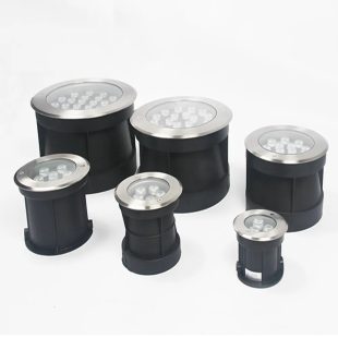 Alternative view of Đèn led âm đất ngoài trời hiện đại mặt tròn chống nước ip66 24V 12V 220V góc chiếu 30 độ cao cấp DTT-DK-ATD65
