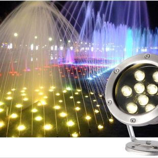 Alternative view of Đèn LED dưới nước chiếu sáng bể bơi bể cá đài phun ngoài trời ip68 12V 3w 6w 9w 12w 15w 18w 24w 36w cao cấp DTT-DKAND1