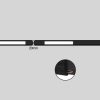 Đèn LED ray nam châm từ tính gắn âm trần tán quang 10w 20w 30w cao cấp TL-SMD20 - Ảnh 2