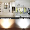 Đèn LED rọi gắn thanh ray COB tán quang cao cấp 3w 7w 12w 6500K/3000K/4000K vỏ đen vỏ trắng DTT-MD-TL03 - Ảnh 3
