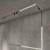 Đèn LED rọi ray nam châm từ tính spotlight xoay 360 chiếu rọi 12w 24w vỏ đen cao cấp RD-50135 - Ảnh 2