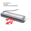 Nguồn đèn LED 12V chống nước ip67 60w 80w 100w 150w sử dụng ngoài trời cao cấp - Ảnh 3