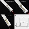 Thanh nhôm U định hình gắn nổi dán dây LED 12V chiếu sáng hệ tủ hiện đại DTT-1712 - Ảnh 3