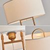 Đèn bàn khách sạn trang trí đầu giường phòng ngủ hiện đại Bắc Âu LED E27 chụp vải DTT-YN01 - Ảnh 2