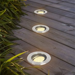 Alternative view of Đèn LED âm đất chỉnh hướng hiện đại góc chiếu 30 độ trang trí ngoài trời chống nước ip66 RGB đổi màu cao cấp DTT-ADCH160