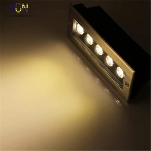 Alternative view of Đèn LED âm đất dạng thanh chữ nhật 220V 12V 24V trang trí ngoài trời chống nước ip66 cao cấp DTT-ADHCN200