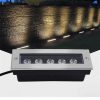 Đèn LED âm đất dạng thanh chữ nhật 220V 12V 24V trang trí ngoài trời chống nước ip66 cao cấp DTT-ADHCN200 - Ảnh 3