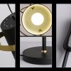 Đèn LED để bàn làm việc phòng học văn phòng hiện đại E27 vỏ kim loại sơn tĩnh điện cao cấp DTT-2085 - Ảnh 3