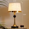 Đèn bàn decor phòng ngủ để tab đầu giường trang trí hiện đại đơn giản Bắc Âu LED DTT-NT2 - Ảnh 2