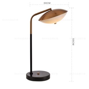 Alternative view of Đèn bàn đọc sách đầu giường LED cao cấp chiếu sáng phòng ngủ kiểu dáng Bắc Âu tối giản hiện đại DTT-MD3