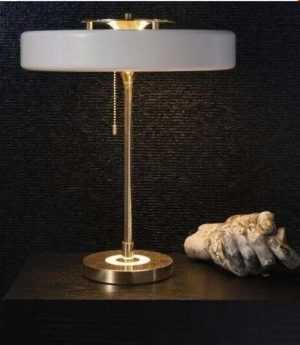 den ban lam viec tan co dien kim loai led e14 cao cap trang tri nho gon phong cach bac au dtt t2023 1