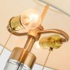 Đèn bàn pha lê hậu hiện đại trang trí phòng khách chụp vải cao cấp phong cách Bắc Âu DTT-PL01 - Ảnh 2