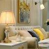 Đèn bàn pha lê hiện đại chụp vải trang trí biệt thự khách sạn căn hộ cao cấp phong cách Châu Âu DTT-YN9982 - Ảnh 2