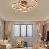 Đèn LED ốp trần phòng ngủ phòng khách kiểu dáng Bắc Âu hiện đại trang trí cao cấp DTT-DT123 - Ảnh 3