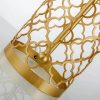 Đèn ngủ Bắc Âu để bàn hiện đại kiểu dáng vintage thân mạ vàng chụp vải LED trang trí cao cấp DTT-DB011 - Ảnh 3